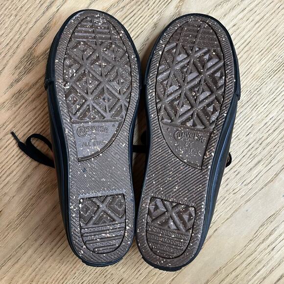 NWOT Converse Kid’s Chuck Taylor All Star Low Sneakers Green Red Black Size 2 - Picture 7 of 8